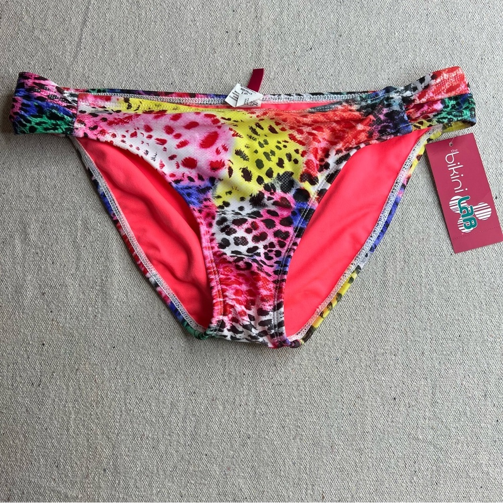 The Bikini Lab Colorful Cheetah Bikini Swimsuit - image 4